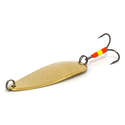 Блесна колеблющаяся Profilux Таймень 18гр цв. 05 латунь чешуя (5 шт в упак.)