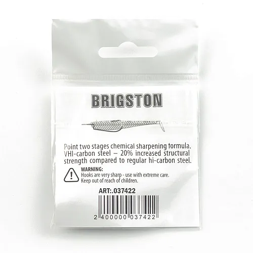 Крючок офсетный Brigston Magna Super № 9/0 ( уп. 2 шт.)