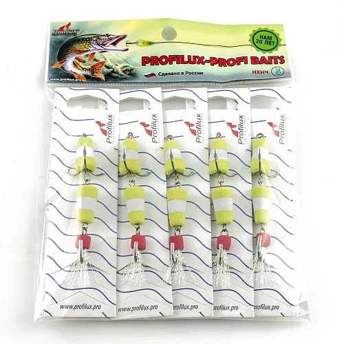 Мандула Profilux "Classic" 2Х цв 15 салатовый-белый-салатовый