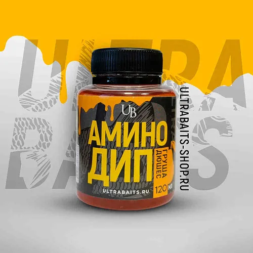Амино дип UltraBaits (Груша Дюшес) 120 мл