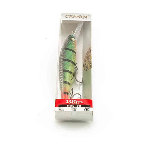 Воблер Caiman Biggy 105F 14g 4,5м цвет СМ203