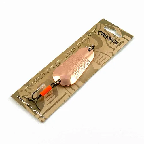 Блесна колеблющаяся Caiman Gnom 24гр 6,5см цвет CN02 (5шт в упак.)