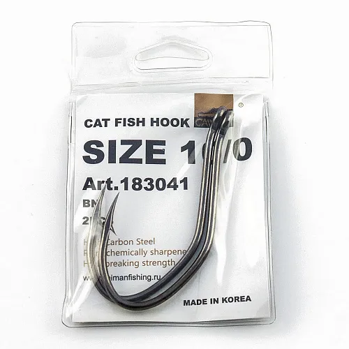 Крючок Caiman Сat Fish №10/0 ( уп. 2шт.) 183041