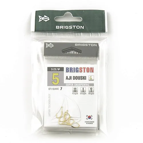 Крючок Brigston AJi Douski Gold № 5 ( уп. 7 шт.)