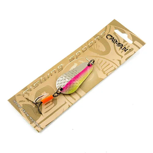 Блесна колеблющаяся Caiman Satir 11гр 3,5см цвет CN15 (5шт в упак.)