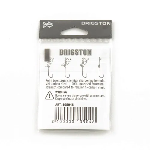 Крючок Brigston Chinu Douski BN № 7 ( уп. 6 шт.)