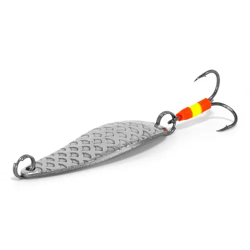 Блесна колеблющаяся Profilux Малек Б 8гр цв. 04 серебро чешуя (5 шт в упак.)