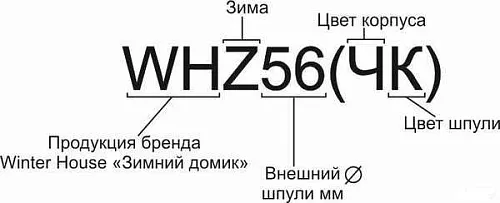 Катушка ПМ проводочная WHZ 56 (ЧК) (12 шт.)