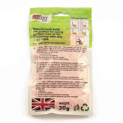 Воздушное пенотесто Fluoro PUFFI Grizzly baits (Тутти-фрутти)