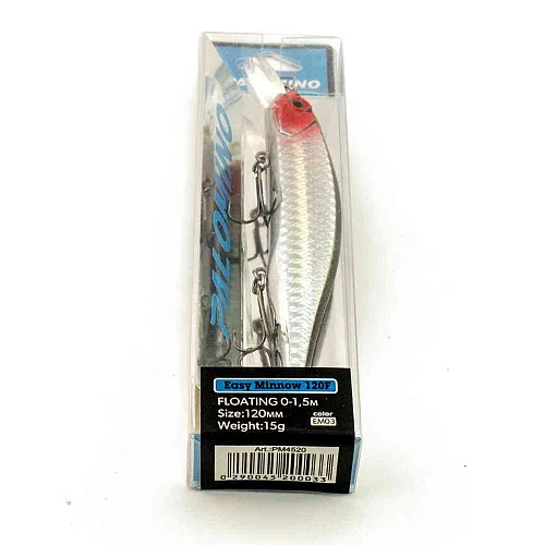 Воблер Palomino Easy Minnow 120F 15гр 0-1,5м цвет 3