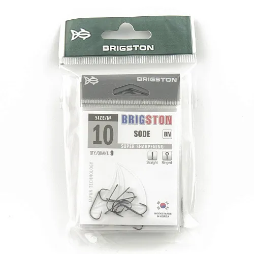 Крючок Brigston Sode BN №10 ( уп. 9 шт.)