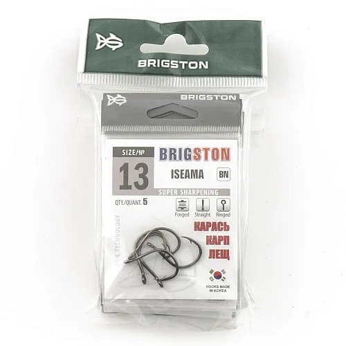 Крючок Brigston Iseama BN №13 ( уп. 5 шт.)