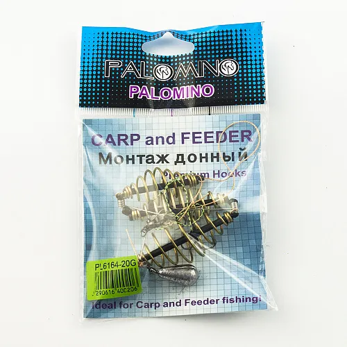 Монтаж "Супер карась" Palomino PL6164-B 20g 3 крючка №8