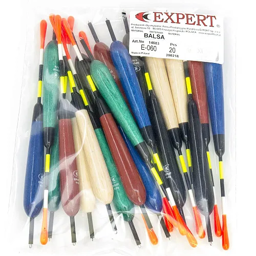 Поплавок "Expert" (Польша, бальса) (уп. 20шт.) E060