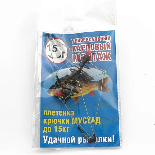Монтаж спираль(краш) Palomino XYD-005 (3 крючка №8) - 15g (10 шт в упак)