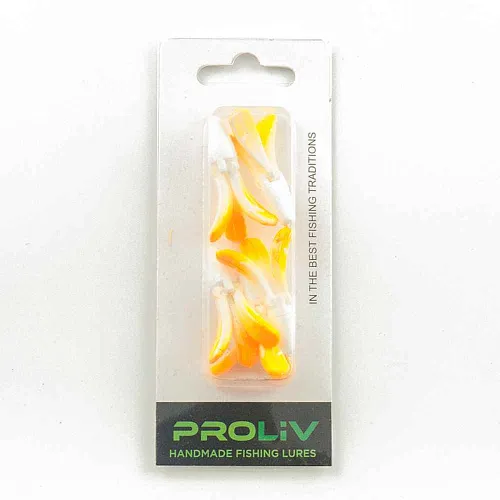 Поплавок зимний Proliv "Ромашка" 3 лепестка 0,7 гр (Желто-оранжевый) отгрузка 0,8-1 гр