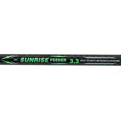 Удилище фидерное Palomino Sunrise Feeder 3,3м 60-180g