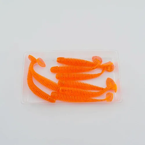 Виброхвост FISHER BAITS Killer 75мм цвет 04 (уп. 8шт)