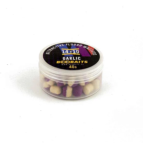 Бойлы BOO Baits Wafters 14x10 Чеснок 40гр банка