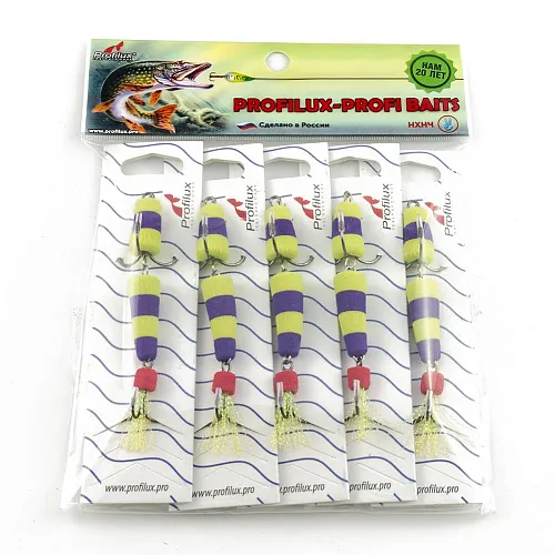 Мандула Profilux "Classic" 2ХL цв 01 салатовый-фиолетовый-салатовый