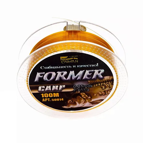Леска Caiman Former карп 100м 0.50мм коричневая 
