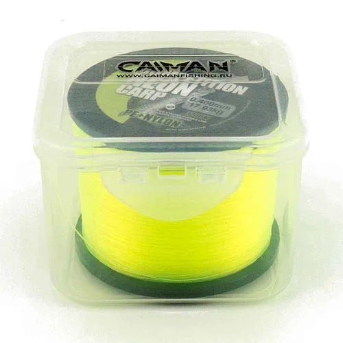 Леска Caiman Competition Neon Carp 1200м green 0,40мм
