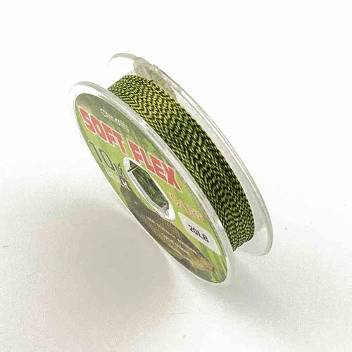 Поводочный материал без оплетки Caiman Soft Flex Camo Olive 10m 20lbs 255855