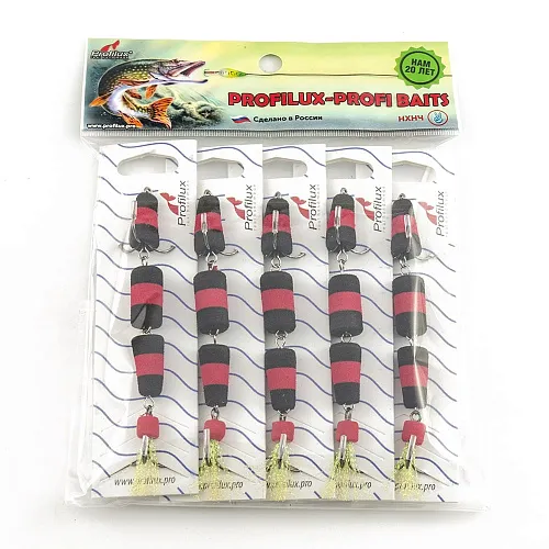 Мандула Profilux "Classic" 3Х цв 25 черный-красный-черный