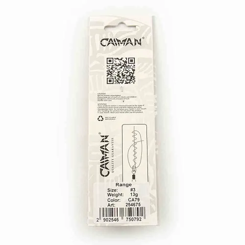 Блесна вращающаяся Caiman Range 13гр #3 цвет CA79 (5шт в упак.)