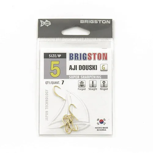Крючок Brigston AJi Douski Gold № 5 ( уп. 7 шт.)
