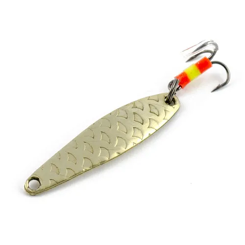 Блесна зимняя Profilux Окуневая 2,5гр цв. 05 латунь чешуя