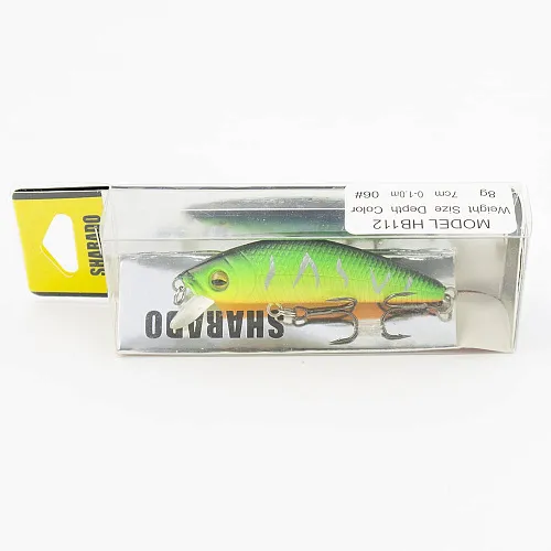 Воблер Sharado 8g 70mm 0-1,0m HB-112 color 06