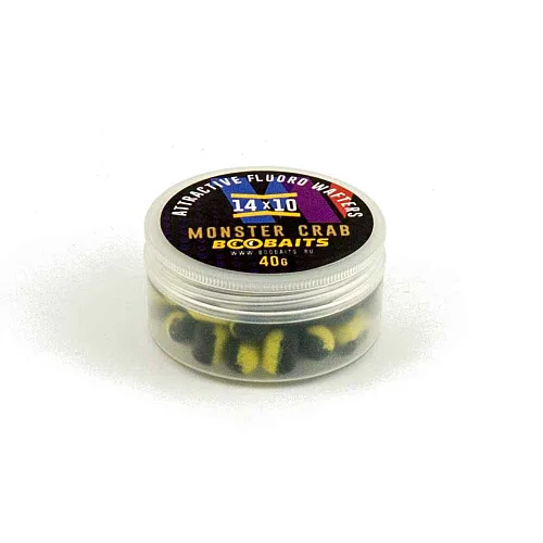 Бойлы BOO Baits Wafters 14x10 Монстр краб 40гр банка
