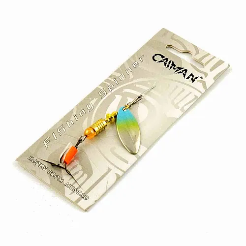 Блесна вращающаяся Caiman Longy classic 6гр #1 цвет CA09 (5шт в упак.)