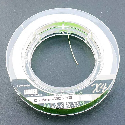 Шнур Caiman Lumen 100м 0,25мм зеленый