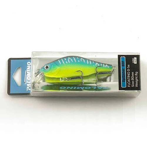 Воблер Palomino Splinter 80F 8гр 0-1м цвет 7