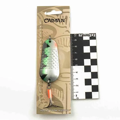 Блесна колеблющаяся Caiman Gnom 24гр 6,5см цвет CN26 (5шт в упак.)