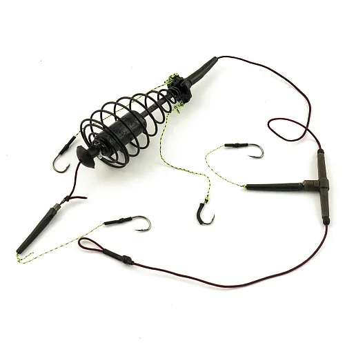 Монтаж "карп-стандарт" Palomino PL6161-B 50g 3 крючка (10шт в упак)