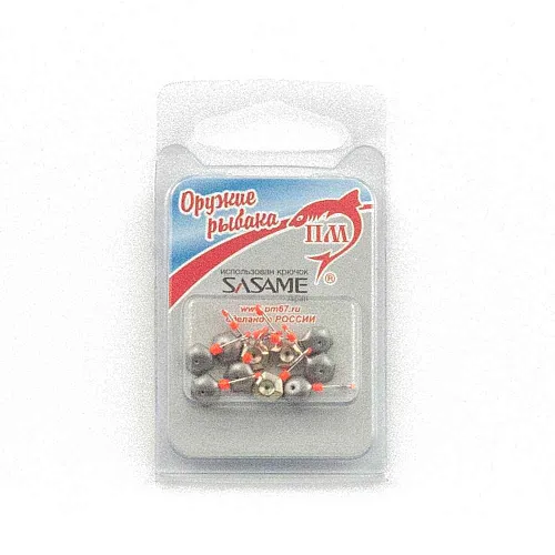 Мормышка Пирс мастер "Кристалл+гл" 0.45г крючок Sasame 115-Н МП