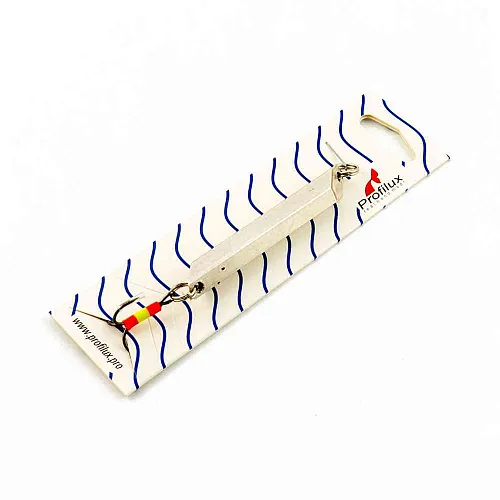 Блесна Profilux шестигранка Ш4 7см 45гр цвет 01 серебро