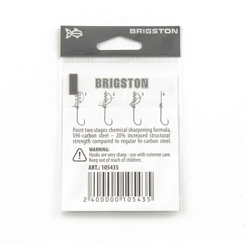 Крючок Brigston Keiryu BN № 7 ( уп. 10 шт.)