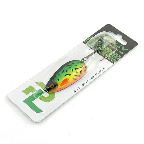 Блесна колеблющаяся Proliv Ложка с ребром нерж. 60мм 23 гр art 24N-23