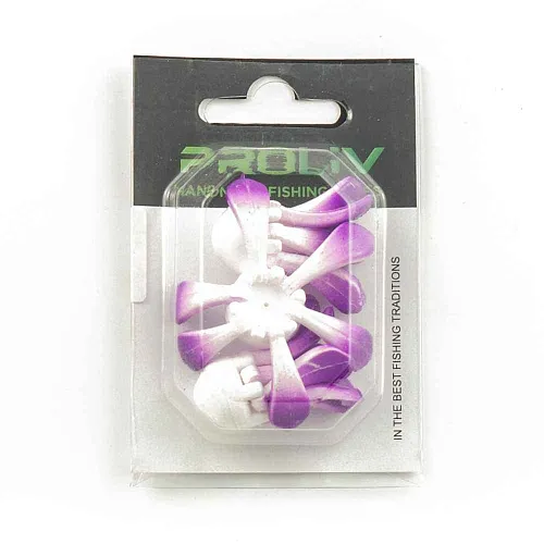 Поплавок зимний Proliv "Ромашка" 6 лепестков 1,4 гр (фиолетовый) отгрузка 2-2,5 гр (3 шт. в упак)