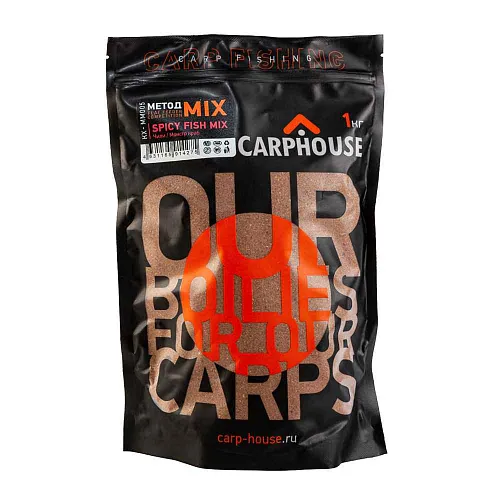 Прикормка методная Carp House Flat Feeder Competition Чили-Монстр Краб 1кг