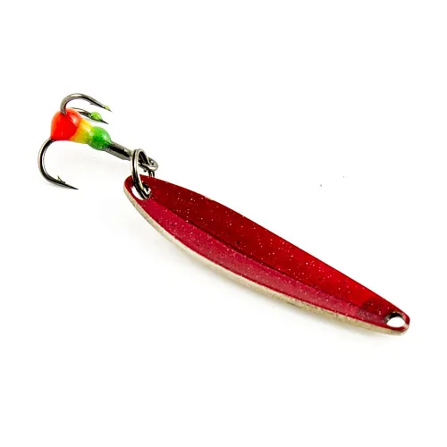 Блесна зимняя Profilux Премиум Рефлекс С 4гр 4см цв. 01 серебро чешуя вишня