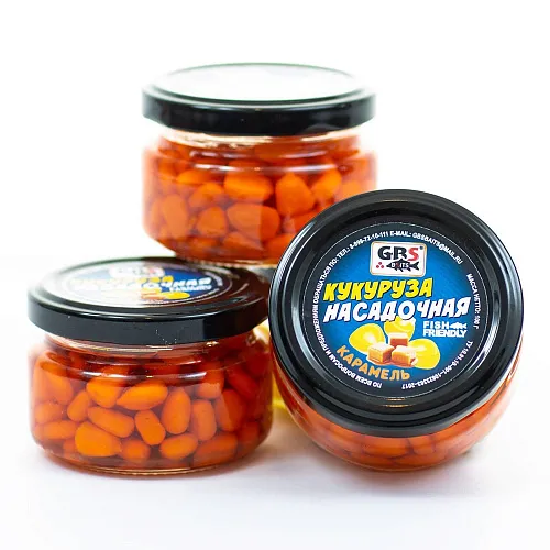 Кукуруза насадочная GBS (упак. 15 шт.) "Карамель"