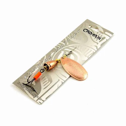 Блесна вращающаяся Caiman Round Accoustic 12гр #5 цвет CA01 (5шт в упак.)