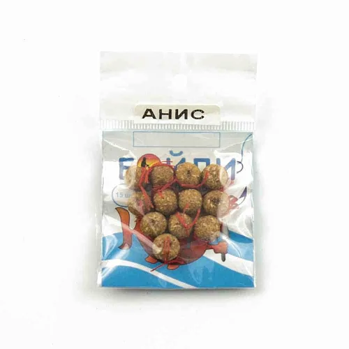 Бойлы тонущие "Мечта рыболова" Анис (20шт в упак)