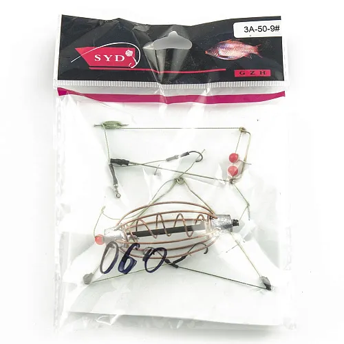 Монтаж арбуз Palomino 060 (3 крючка № 8) - 50g (10 шт в упак)