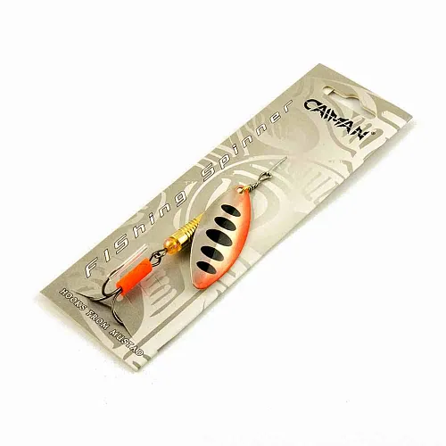 Блесна вращающаяся Caiman Longy classic 10гр #3 цвет CA07 (5шт в упак.)